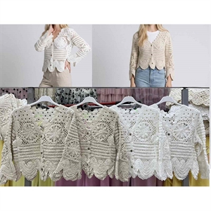 Sweter damski zapinany na guziki