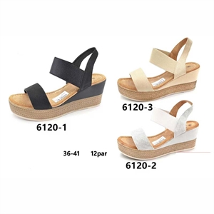 Sandały na koturnie  36-41