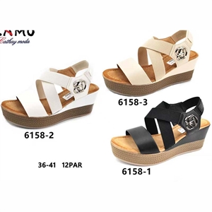 Sandały na koturnie  36-41