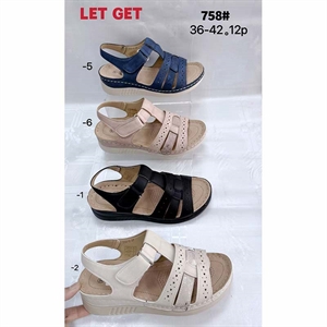 Sandały na koturnie  36-42