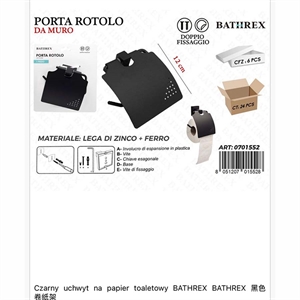 Uchwyt na papier toaletowy