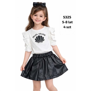 Komplet dziewczęcy 5-8 lat