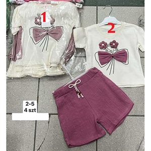 Komplet dziewczęcy 2-5 lat
