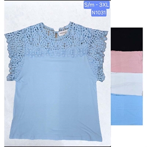 Bluzka damska krótki rękaw S/M-3XL