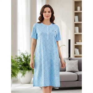 Koszula nocna damska BAWEŁNA (M-3XL)