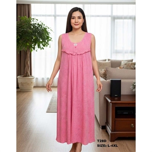 Koszula nocna damska BAWEŁNA (XL-5XL)