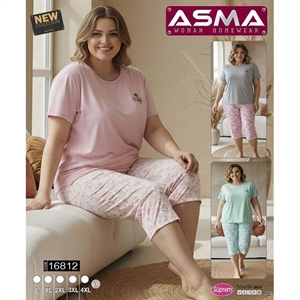 Piżama damska (L-4XL) - Made in Turkey