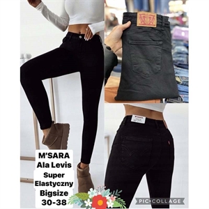 Jeansy damskie Big Size  30-38