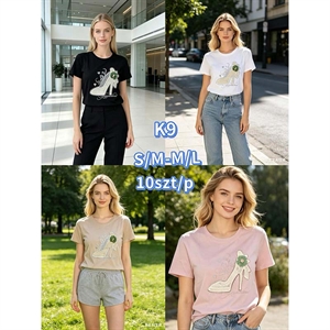 Koszulka damska z krótkim rękawem S/M-M/L