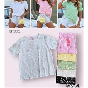 Koszulka damska z krótkim rękawem L/XL-2XL/3XL