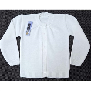 Sweter dziewczęcy zapinany na guziki 122-152