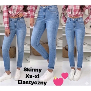 Jeansy damskie  XS-XL