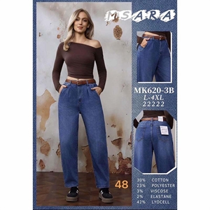 Jeansy damskie M'sara  L-4XL