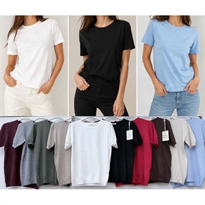 Sweter damski z krótkim rękawem