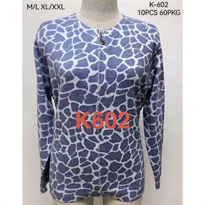Sweter damski rozpinany na zamek  M/L-XL/2XL