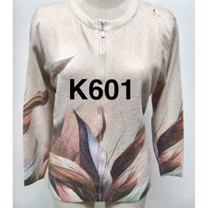 Sweter damski rozpinany na zamek
