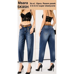 Jeansy damskie Msara  XS-XL
