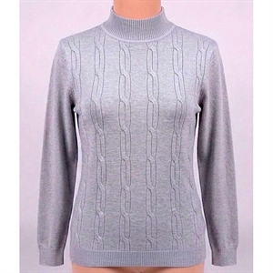 Sweter damski z półgolfem  L/XL-2XL/3XL