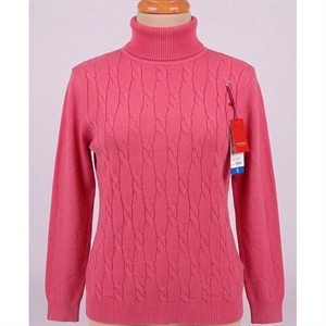 Sweter damski z golfem  L/XL-2XL/3XL