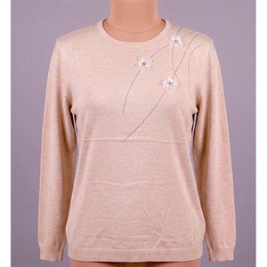 Sweter damski okrągły  L/XL-2XL/3XL