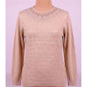 Sweter damski okrągły  L/XL-2XL/3XL