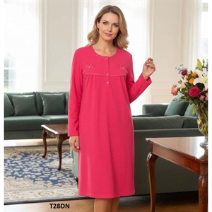 Koszula nocna frotte ocieplana  M-3XL