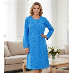 Koszula nocna frotte ocieplana  M-3XL
