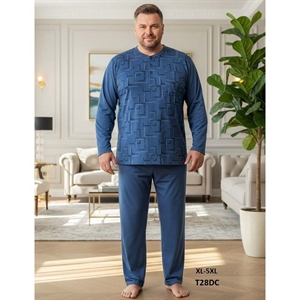 Piżama bawełna ocieplana męska  XL-5XL
