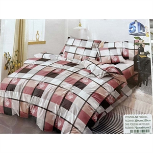 Komplet pościel 3cz 200cmx220cm