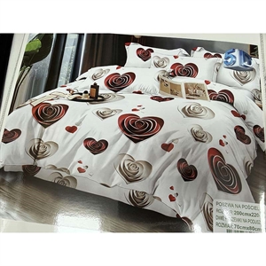 Komplet pościel 3cz 200cmx220cm