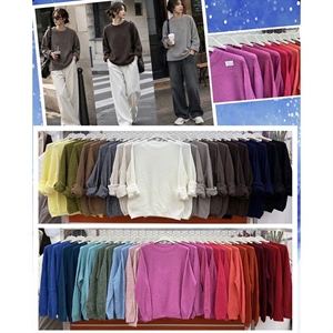 Sweter damski okrągły