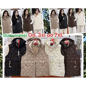 Kamizelka damska Big Size  3XL-7XL