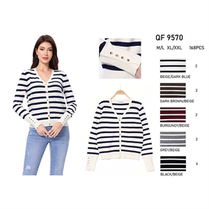 Sweter damski zapinany na guziki  M/L-XL/2XL