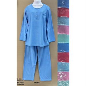 Piżama damska ocieplana (M-3XL)