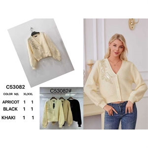 Sweter damski zapinany na guziki  M/L-XL/2XL