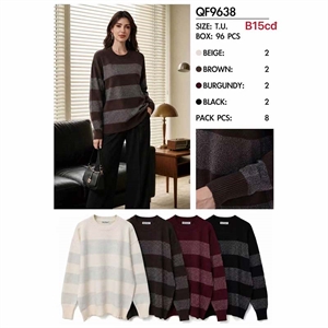 Sweter damski okrągły