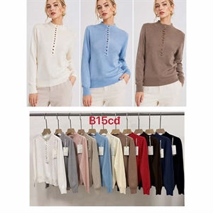 Sweter damski z golfem