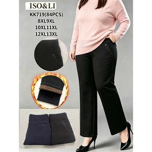 Spodnie damskie ocieplane Big Size  8XL/9XL-12XL/13XL