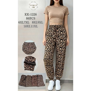 Spodnie damskie ocieplane Big Size  6XL/7XL-10XL/11XL