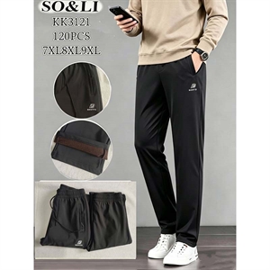 Spodnie męskie ocieplane Big Size  7XL-9XL