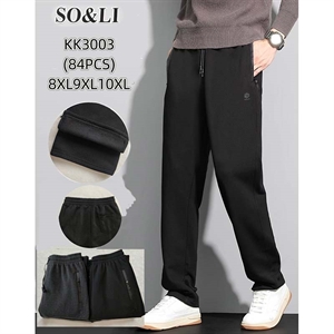 Spodnie męskie ocieplane Big Size  8XL-10XL