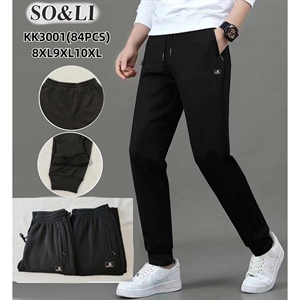 Spodnie męskie ocieplane Big Size  8XL-10XL