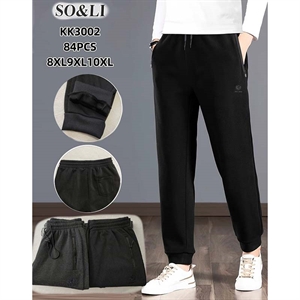 Spodnie męskie ocieplane Big Size  8XL-10XL