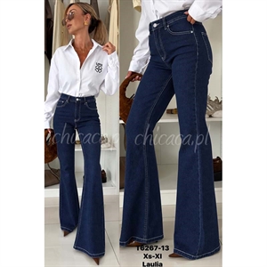 Jeansy dzwony damskie  XS-XL