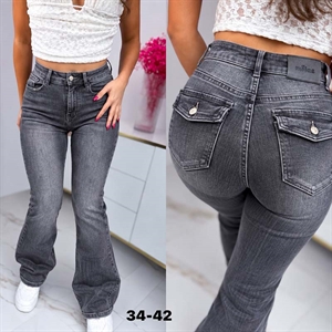 Jeansy dzwony damskie  34-42