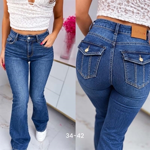 Jeansy dzwony damskie  34-42