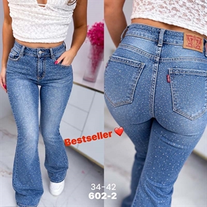 Jeansy dzwony damskie  34-42