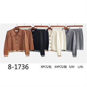 Sweter damski zapinany na guziki  S/M-L/XL