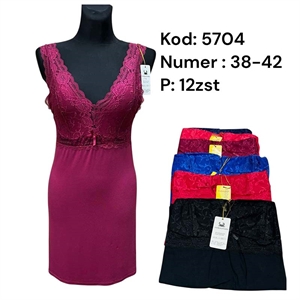 Koszula nocna damska bez rękawów  38-42