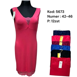 Koszula nocna damska bez rękawów  42-46